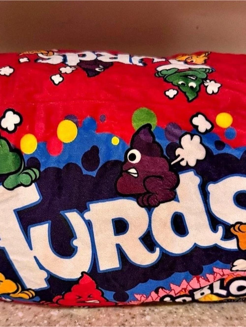 Junk Food Parody Turds (Nerds) Plush Gag Funny Novelty Gift New